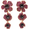 Pink Multi Linear Earrings