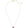 image:imagekate spade new york Shine Me Up NecklaceRed Multi Pendant