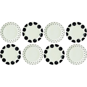 image:imageKate Spade New York Dot Assorted Accent Plates Set Of 4 440 White795 Pack of 2