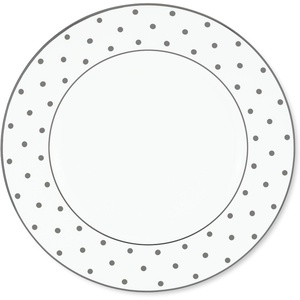 image:imageKate Spade New York Larabee Road Platinum Accent Plate 105 LB MetallicDinner Plate