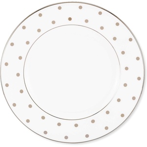 image:imageKate Spade New York Larabee Road Platinum Accent Plate 105 LB MetallicSalad Plate