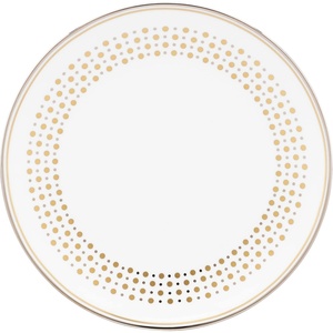 image:imageKate Spade New York Richmont Road Dinnerware 5Piece Place Setting White Bone China with Platinum and Gold AccentsButter Plate