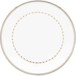 image:imageKate Spade New York Richmont Road Dinnerware 5Piece Place Setting White Bone China with Platinum and Gold AccentsSalad Plate