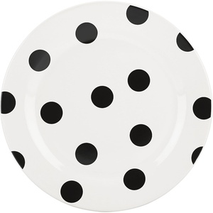image:imagekate spade new york Deco Dot Accent Plate 1 Count White