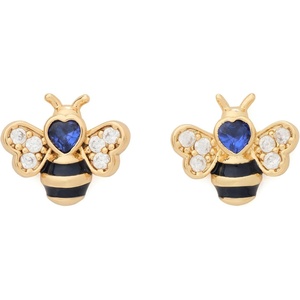 image:imagekate spade new york Garden Friends Snail StudsGold Bee