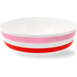 image:imagekate spade new york Large Melamine Serving Bowl Dishwasher Safe Outdoor Dining Adventure Stripe