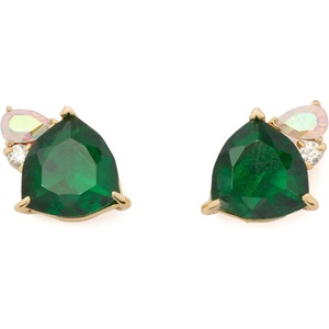 image:imagekate spade new york Shine Me Up EarringsGreen Multi Studs