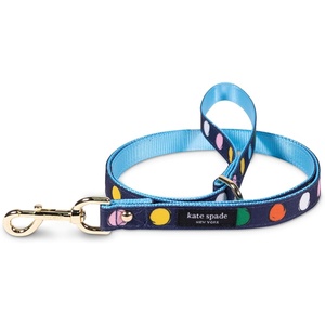 image:imagekate spade new york 6ft Dog Leash Heavy Duty Leash for Female or Male Dogs Cute Pet Leash with Gold Metal Hardware Long Dog Lead for Medium and Large Watercolor DotWatercolor Dot