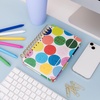 image:imagekate spade new york 20242025 Planner Weekly amp Monthly Medium Hardcover Spiral Daily Planner with Monthly Calendar Stickers amp PocketsGolf Balls