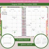 image:imagekate spade new york Daily Planner 20252026 Mega Agenda August 2025December 2026 Hardcover Weekly and Monthly Spiral Planner with Stickers Summer FruitSummer Fruit