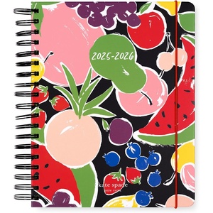 image:imagekate spade new york Daily Planner 20252026 Mega Agenda August 2025December 2026 Hardcover Weekly and Monthly Spiral Planner with Stickers Summer FruitSummer Fruit