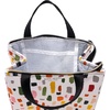 image:imagekate spade new york Insulated Lunch Tote Mini Golf  Cute Insulated Soft Cooler Bag Adult Lunch Box with Silver Thermal Interior Lining and Mesh Storage PocketPainterly Strokes