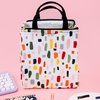 image:imagekate spade new york Insulated Lunch Tote Mini Golf  Cute Insulated Soft Cooler Bag Adult Lunch Box with Silver Thermal Interior Lining and Mesh Storage PocketPainterly Strokes