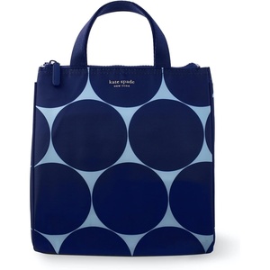 image:imagekate spade new york Insulated Lunch Tote Mini Golf  Cute Insulated Soft Cooler Bag Adult Lunch Box with Silver Thermal Interior Lining and Mesh Storage PocketJoy Dot