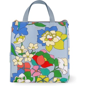 image:imagekate spade new york Insulated Lunch Tote Mini Golf  Cute Insulated Soft Cooler Bag Adult Lunch Box with Silver Thermal Interior Lining and Mesh Storage PocketFlower Bed