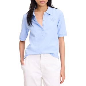 image:imagekate spade new york Womens Cotton PoloDiamond Blue