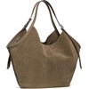 image:imagekate spade new york Womens Deco Suede XL Tulip ToteDriftwood
