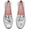 image:imagekate spade new york Womens Penni Leather LoaferCrackled Silver
