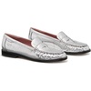 image:imagekate spade new york Womens Penni Leather LoaferCrackled Silver