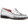 image:imagekate spade new york Womens Penni Leather LoaferCrackled Silver