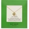 image:imagekate spade new york womens Gifting PendantGold Multi SelfLove Club