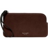 image:imagekate spade new york Womens Zippy Smooth Leather Small WristletHot Fudge Multi Suede