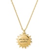 Clear/Gold You Are My Sunshine