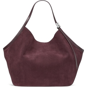 image:imagekate spade new york Womens Deco Suede XL Tulip ToteBlackberry Jam