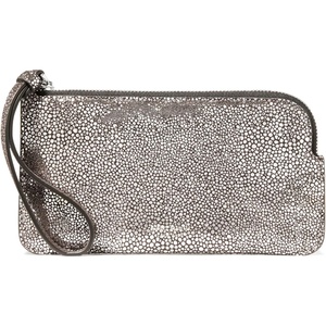image:imagekate spade new york Womens Zippy Smooth Leather Small WristletHot Fudge Metallic Suede