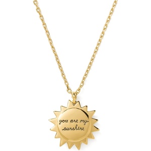 image:imagekate spade new york womens Gifting PendantClearGold You Are My Sunshine