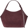 image:imagekate spade new york Deco Pleated Small Tulip Tote BagBlackberry Jam Suede