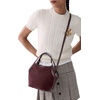 image:imagekate spade new york Deco Pleated Small Tulip Tote BagBlackberry Jam Suede
