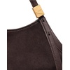image:imagekate spade new york Deco Pleated Small Tulip Tote BagHot Fudge Suede