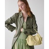 image:imagekate spade new york Deco Pleated Small Tulip Tote BagSnake Embossed Pale Citron