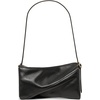 image:imagekate spade new york Deco Smooth Leather Twisted Flap Shoulder BagBlack