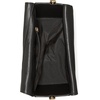 image:imagekate spade new york Deco Smooth Leather Twisted Flap Shoulder BagBlack
