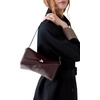 image:imagekate spade new york Deco Smooth Leather Twisted Flap Shoulder BagBlackberry Jam