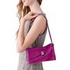 image:imagekate spade new york Deco Suede Twisted Flap Shoulder Bag
