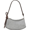 image:imagekate spade new york Loop Metallic Dot Printed Suede Pochette