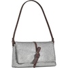 image:imagekate spade new york Loop Metallic Dot Printed Suede Small Flap Shoulder Bag