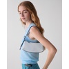 image:imagekate spade new york Loop Suede PochetteColorblocked Pale Sapphirine