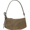 image:imagekate spade new york Loop Suede PochetteDriftwood Dot