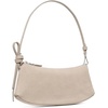 image:imagekate spade new york Loop Suede PochetteMilk Glass Suede