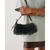 image:imagekate spade new york Loop Suede PochetteShearling Deep Evergreen