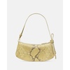 image:imagekate spade new york Loop Suede PochetteSnake Embossed Pale Citron