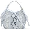 image:imagekate spade new york Deco Pleated Small Tulip Tote BagSnake Embossed Pale Sapphirine