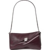 image:imagekate spade new york Deco Smooth Leather Twisted Flap Shoulder BagBlackberry Jam