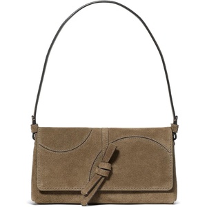 image:imagekate spade new york Loop Dot Patchwork Suede Small Flap Shoulder Bag