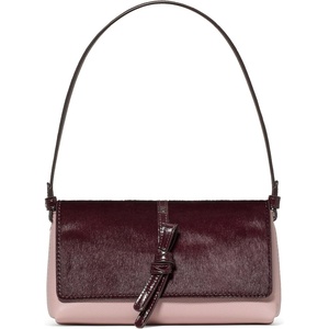 image:imagekate spade new york Loop Haircalf Mixed Material Small Flap Shoulder Bag