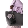 image:imagekate spade new york Charmed French Fry Bag CharmBlack Shearling Penelope Bear Critter